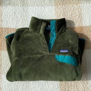 Patagonia Green Fleece Sweater